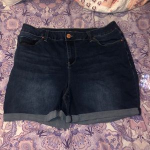 2 for $10 High rise denim shorts